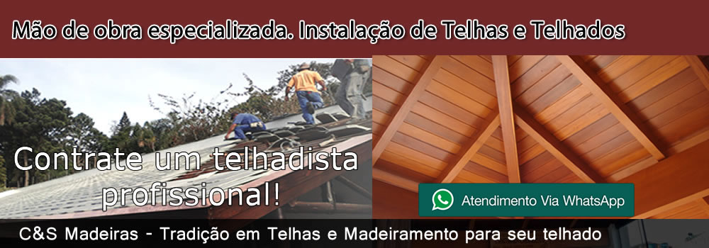 Telhadista em   / Pedra Bela - Mão de obra especializada, Instalação de Telhas